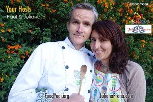 Paul is a food yogi and Juliana is a healer